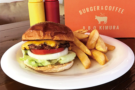 チェダーチーズバーガー