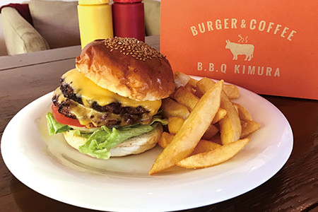 ダブルチェダーチーズバーガー