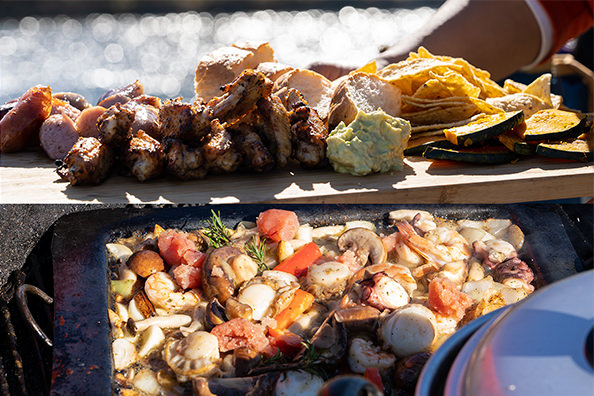 出張BBQ ある日のバーベキュー 03