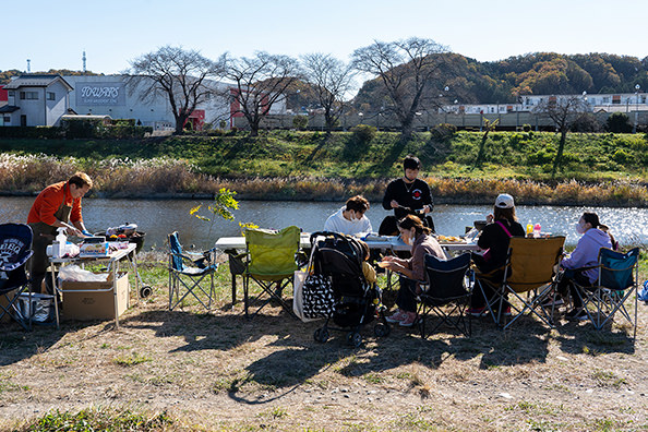 出張BBQ ある日のバーベキュー 08