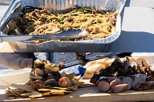 出張BBQ ある日のバーベキュー 07