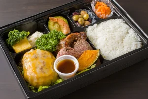 ゴルビージャックチーズバーグ&牛ハラミステーキ&スパイシーBBQ