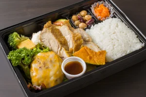ゴルビージャックチーズバーグ &若鶏グリルBBQ
